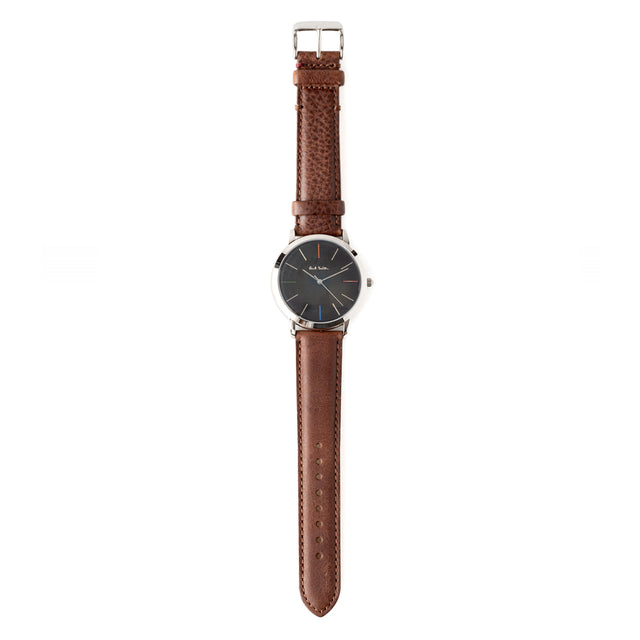 MA 41mm 3 Hands STP SS - BROWN