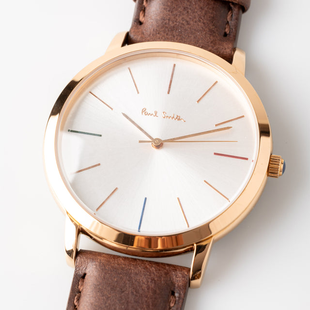 MA 41mm 3 Hands STP SS - BROWN
