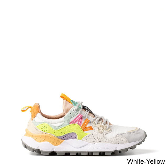 YAMANO 3 WOMAN WHITE/ YELLOW FLUO/ LIGHT GREEN 0012017817.01.1N21 -WHITE-YELLOW FLUO-LIGHT GREEN FLOWER MOUNTAIN