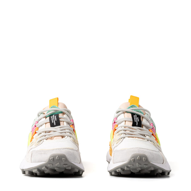 YAMANO 3 WOMAN WHITE/ YELLOW FLUO/ LIGHT GREEN 0012017817.01.1N21 -WHITE-YELLOW FLUO-LIGHT GREEN FLOWER MOUNTAIN
