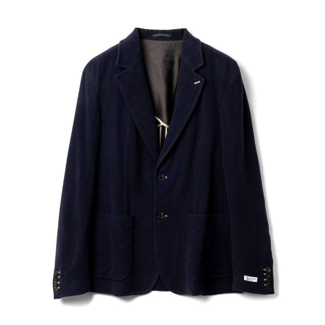 AW18/19 Cashmere 95% Elasten 5% stretch velour - BLACK