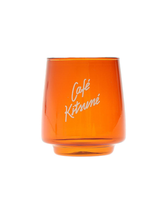CAFE KITSUNE X KINTO GLASS - BRONZE BROWN SPCKU08428 -P272 Maison Kitsune