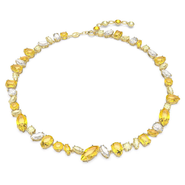 GEMA NECKLACE - YELLOW/GOLD-TONE PLATED 5652800 YEL/GOS SWAROVSKI