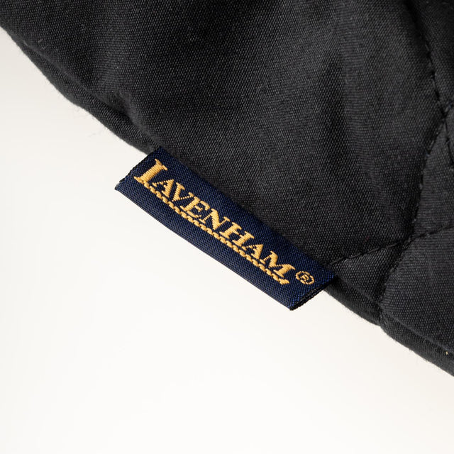 HINTLESHAM TOTE BAG - BLACK HINTLESHAM_AW18-4 -Black (Grey Lining) LAVENHAM