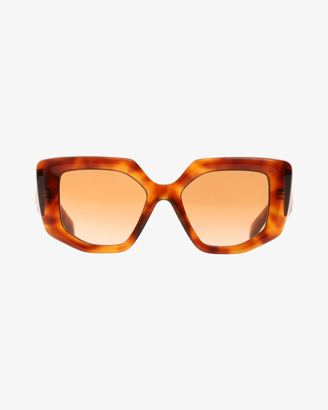 SUNGLASSES 0PR 14ZS - COGNAC TORTOISE 0PR 14ZS 18R70E PRADA