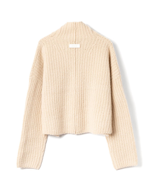 IMELDA KNITTED JUMPER - ARAN LKN1711WH51 -ARAN BARBOUR