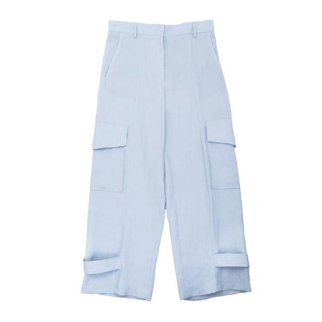 WOMENS TROUSERS - LIGHT BLUE W1R-314T-M01427 -41A PAUL SMITH