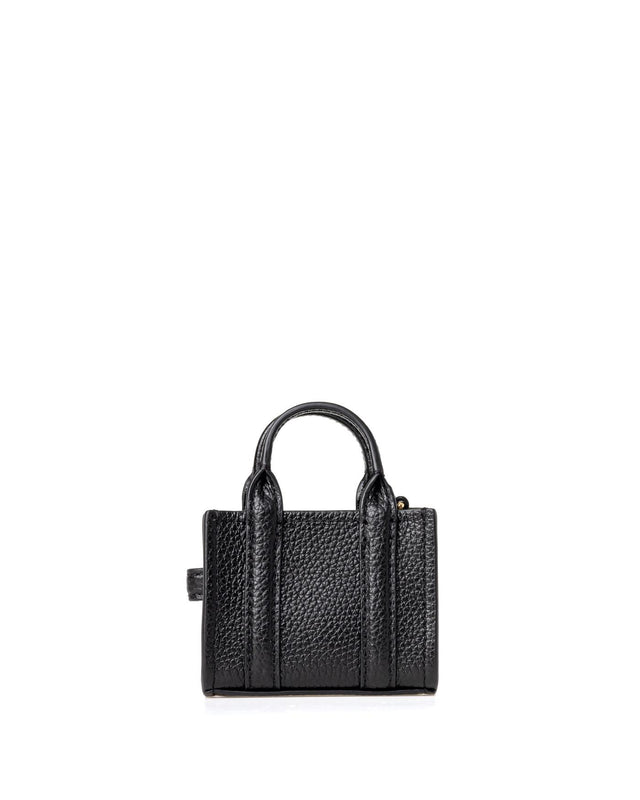 THE NANO TOTE BAG CHARM - BLACK