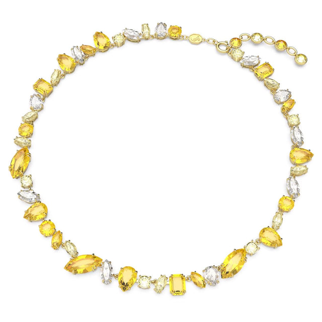 GEMA NECKLACE - YELLOW/GOLD-TONE PLATED 5652800 YEL/GOS SWAROVSKI