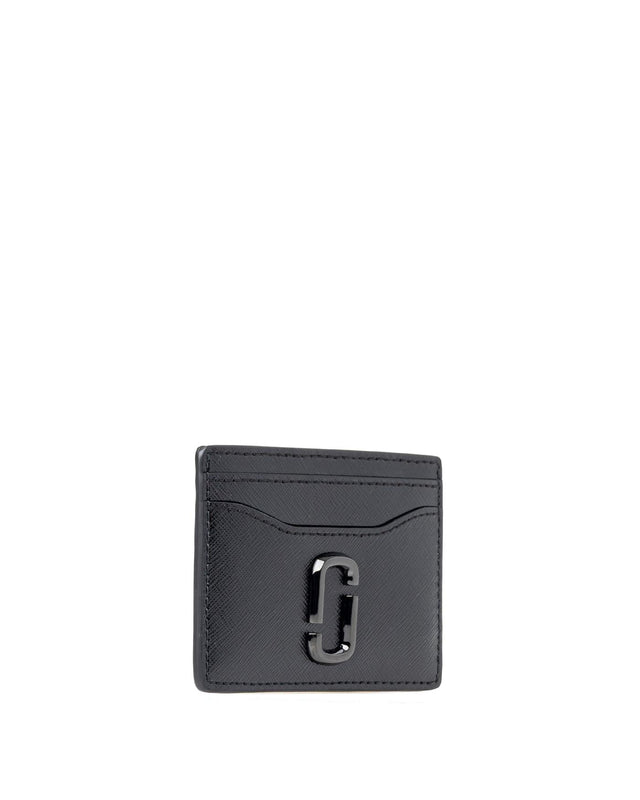 THE UTILITY SNAPSHOT DTM CARD CASE - BLACK 2F3SMP046S07 -001 BLACK MARC JACOBS