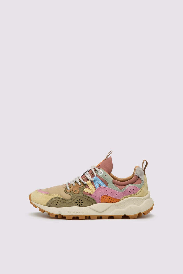 YAMANO 3 WOMAN - CREAM/ MILITARY/ PINK 0012017817.01.1E93 -CREAM-MILITARY-PINK FLOWER MOUNTAIN