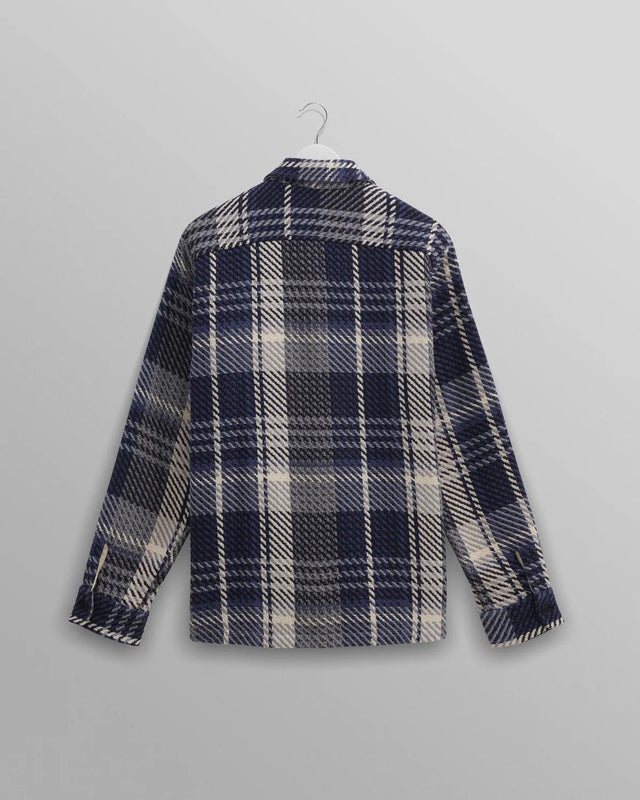 WHITING OVERSHIRT SPEAR CHECK - NAVY