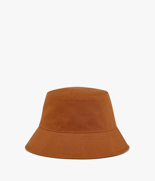 REVERSIBLE MONOGRAM PRINT COTTON BUCKET HAT - BLACK MEHDAMM05B7001 Black MCM