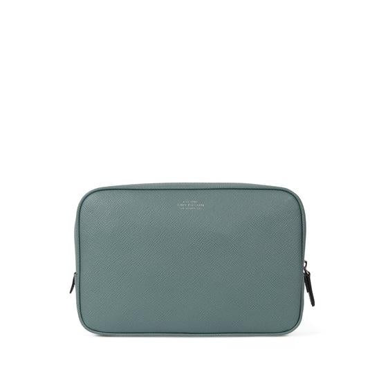 PANAMA ORGANISER TECH POUCH - DARK TEAL 1202268 -DARK TEAL SMYTHSON