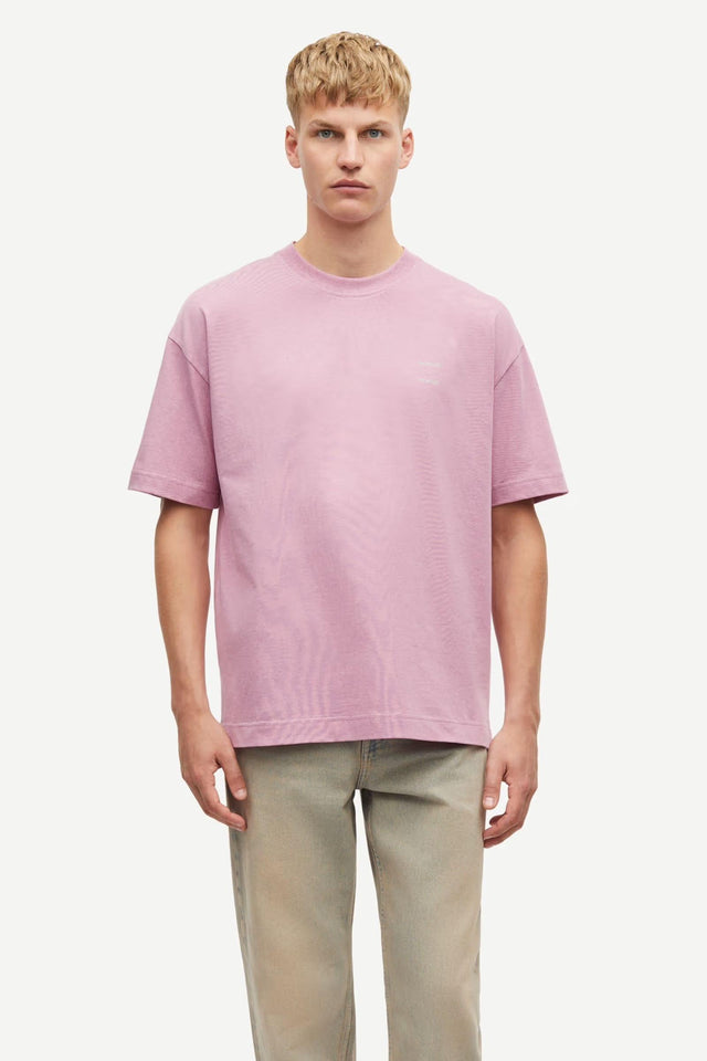 JOEL T-SHIRT - ORCHID HAZE M22300126 -Orchid Haze SAMSOE SAMSOE