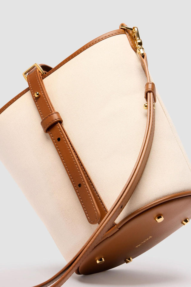 SMALL JP CANVAS BUCKET BAG - CARAMEL BA0215500 -811C CARAMEL PATOU