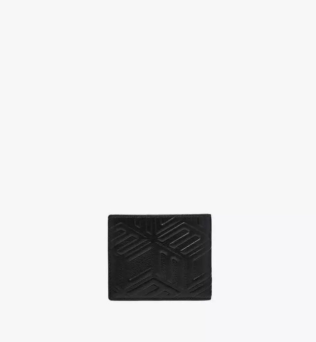 AREN LEATHER WALLET - BLACK MXSDATA02BK001 BLACK MCM