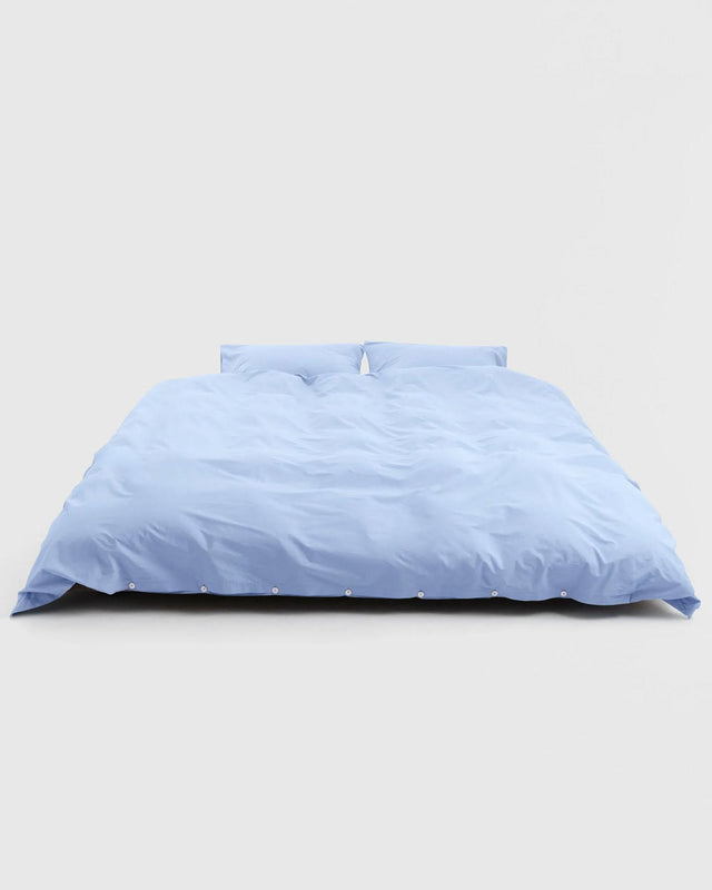 SINGLE DUVET COVER - ISLAND BLUE PPD-IB155X220 -Island Blue TEKLA