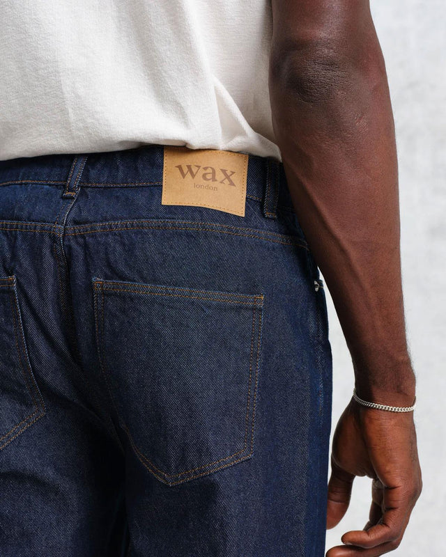 SOHO SLIM FIT DENIM JEANS - DARK RINSE WASH WI00-DEN-SLM-ALL-RIN -RINSE WASH WAX LONDON