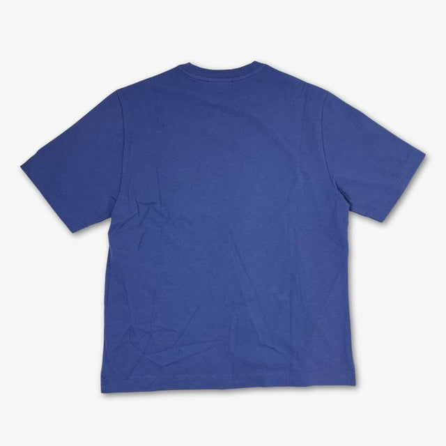 MAISON KITSUNE FLOWERS OVERSIZE TEE- SHIRT - PURPLE SLATE LM00115KJ0119 PURPLE SLATE Maison Kitsune