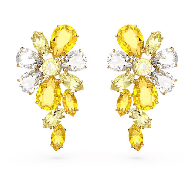GEMA DROP EARRINGS - YELLOW/GOLD-TONE PLATED 5652802 YEL/GOS SWAROVSKI