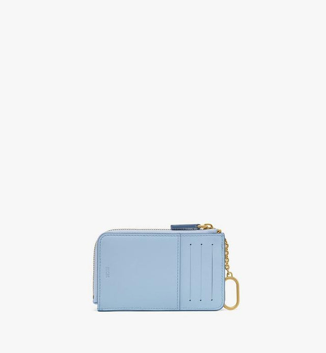 HIMMEL ZIP-AROUND CARD CASE IN LAURETOS - BLUE MYAESAC05E3001 BLUE MCM