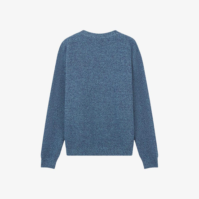 HANDWRITING COMFORT JUMPER - SKY BLUE MELANGE