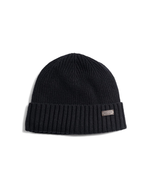 CARLTON BEANIE HAT - BLACK MHA0449BK11 -BLACK BARBOUR