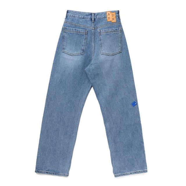SIG SV TAG JEANS 01 - SKY BLUE BO42FYJE0101SB -SKY BLUE ADERERROR