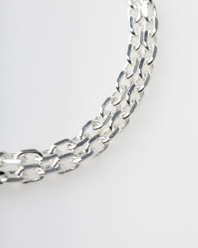 ICON DOUBLE CHAIN BRACELET - SILVER 217901001 -SILVER TWOJEYS