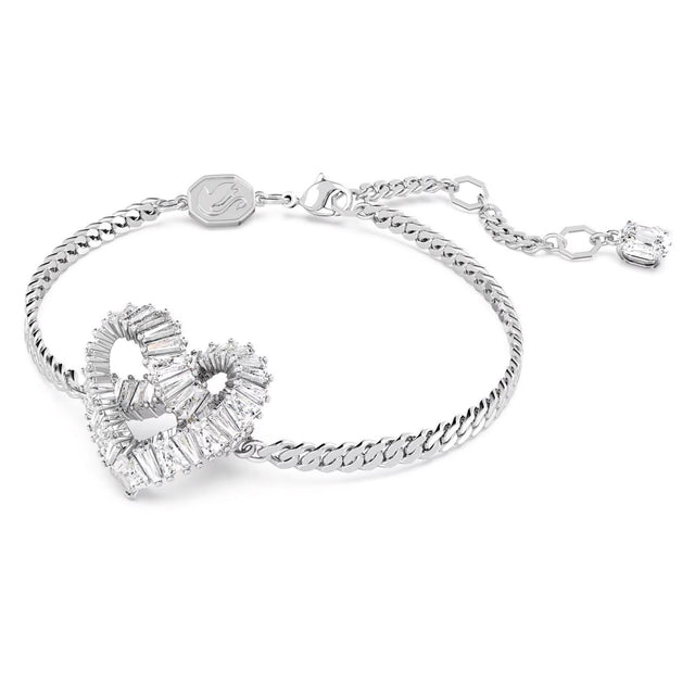MATRIX HEART BRACELET - WHITE/RHODIUM PLATED 5648299 WHITE/RHS SWAROVSKI