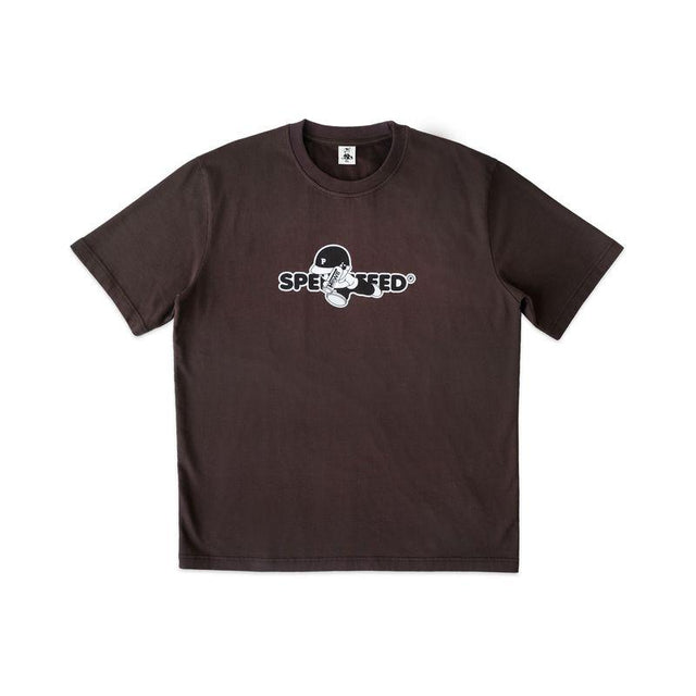 SPEED T-SHIRT - CHOCOLATE P008 TSHIRT PAWA SPEED SPORTS