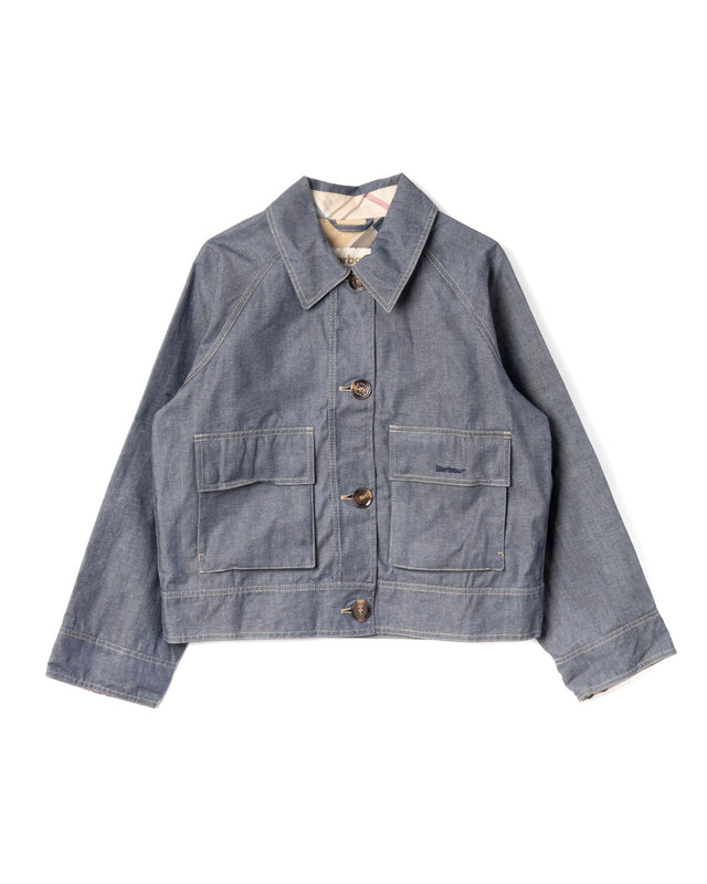 DEMI SHOWERPROOF - INDIGO LSP0252IN71 -INDIGO BARBOUR