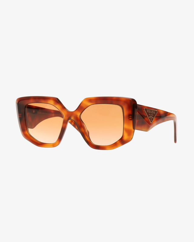 SUNGLASSES 0PR 14ZS - COGNAC TORTOISE 0PR 14ZS 18R70E PRADA