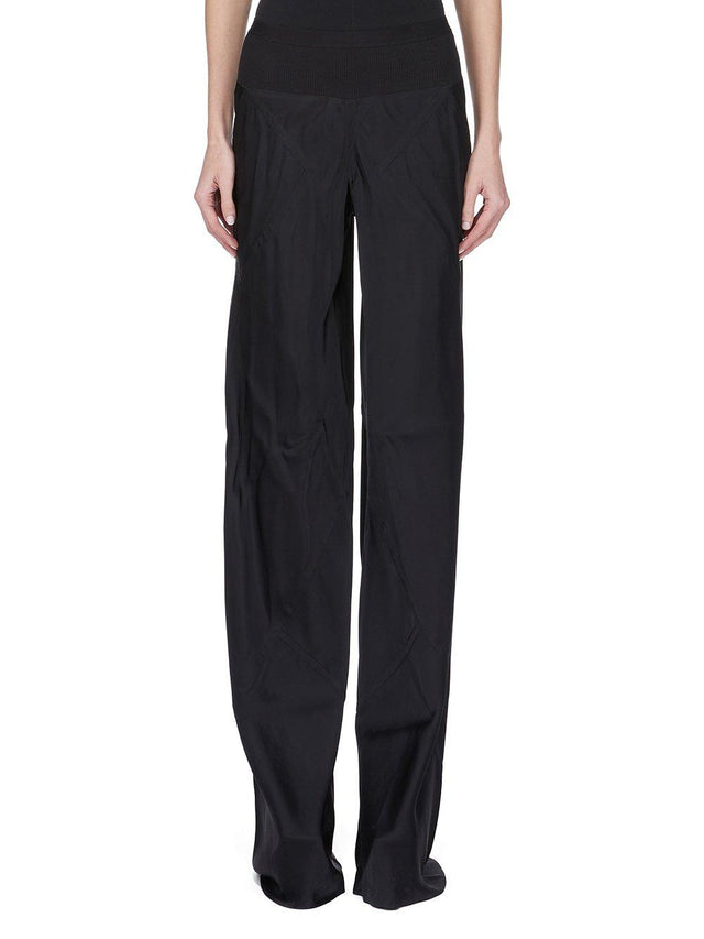 HOLLYWOOD BIAS PANTS - BLACK RP01E7301 WLP -09 BLACK RICK OWENS