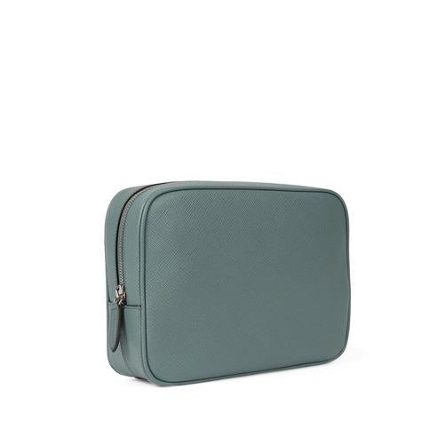 PANAMA ORGANISER TECH POUCH - DARK TEAL 1202268 -DARK TEAL SMYTHSON