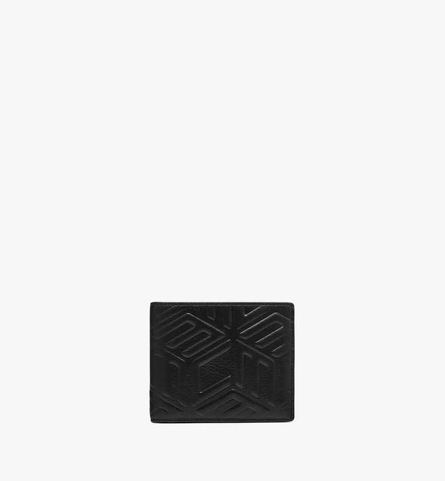 AREN LEATHER WALLET - BLACK MXSDATA02BK001 BLACK MCM