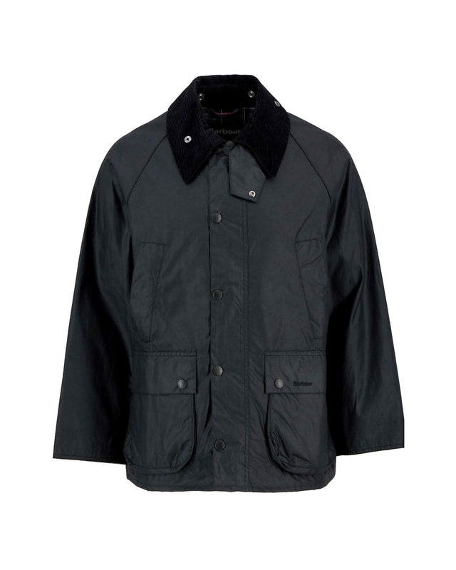 OVERSIZED BEDALE WAX JACKET - BLACK MWX1679BK91 -BLACK BARBOUR