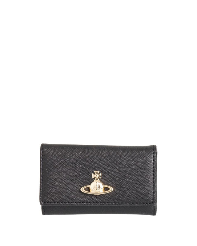 KEY CASE - BLACK 5115002HU-S000B -N402 BLACK Vivienne Westwood