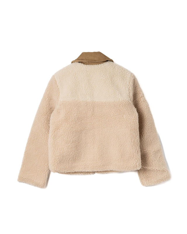 MALENA FLEECE - NATURAL/ ECRU LFL0080BE11 -NATURAL/ECRU BARBOUR