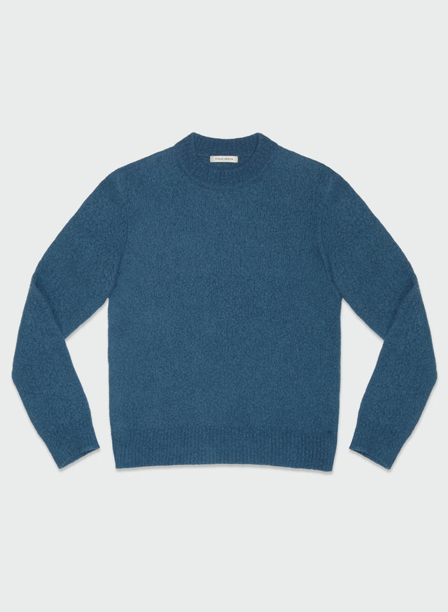 FELT PATCH JUMPER - BLUE CGAW23CKNJU41 BLUE CRAIG GREEN