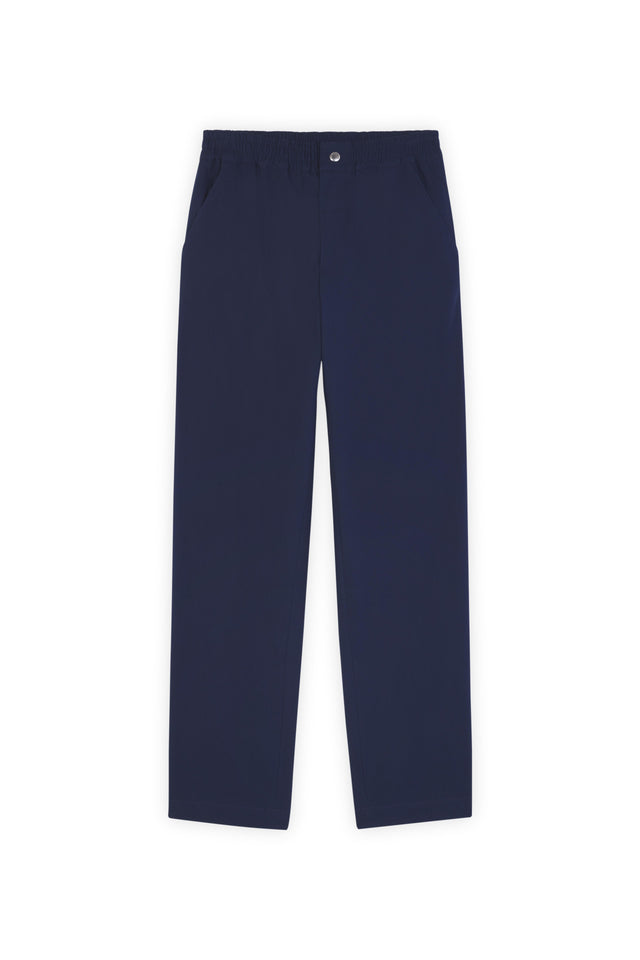 CASUAL PANTS - INK BLUE MM01119WW0102 -P476 Maison Kitsune