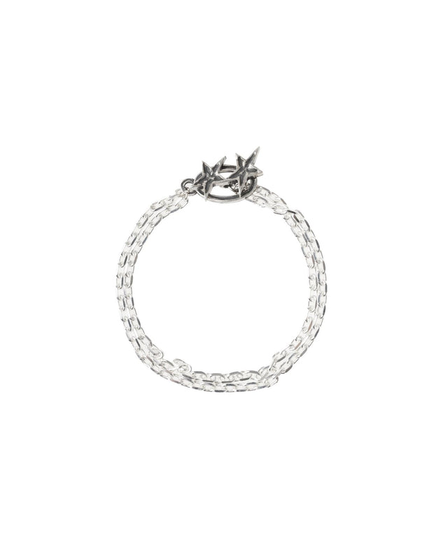 ICON DOUBLE CHAIN BRACELET - SILVER 217901001 -SILVER TWOJEYS