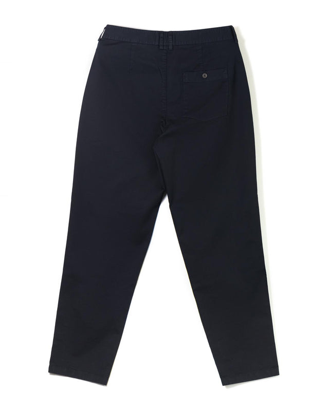 RALEIGH TROUSER V2 COTTON TWILL - NAVY PS25-TRO-PLE-AOJ-NVY -NAVY WAX LONDON