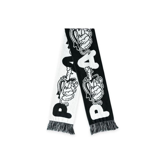 DOGGO SCARF - BLACK/WHITE P030 PAWA SPEED SPORTS