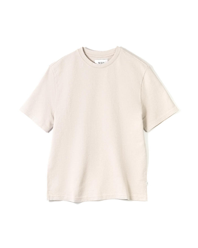 DEAN TEE SHIRT - CLAY SS25-TEE-DEA-APF-CLY -CLAY WAX LONDON