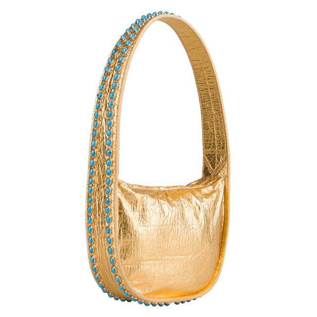 THE CHELSEA STUD BAG - GOLD CHELSTUDGLD2024 GOLD MARICI