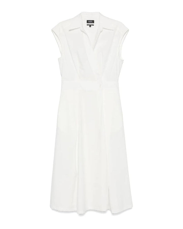 ATHÉNA DRESS - WHITE COEVD-F35149 AAB-WHITE A.P.C.