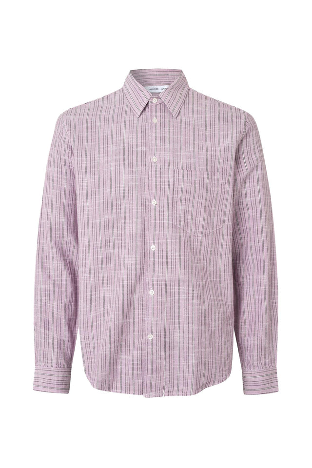 LIAM FP SHIRT - ORCHID HAZE ST. M22100012 -Orchid haze st. SAMSOE SAMSOE