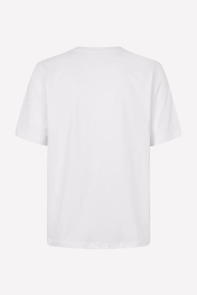 SAOTTO T-SHIRT- WHITE M25200076 -WHITE SAMSOE SAMSOE